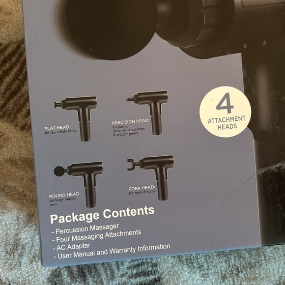 New! Deep tissue handheld massager - Picture 4 of 5